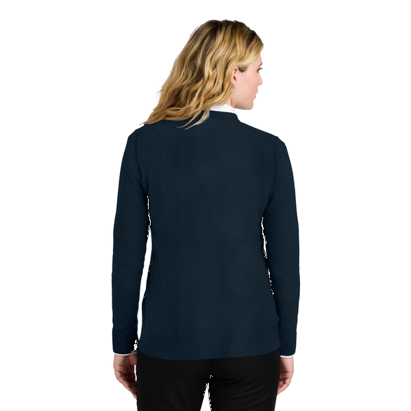 Port Authority® Easy Care Tri-Blend V-Neck Ladies' Sweater