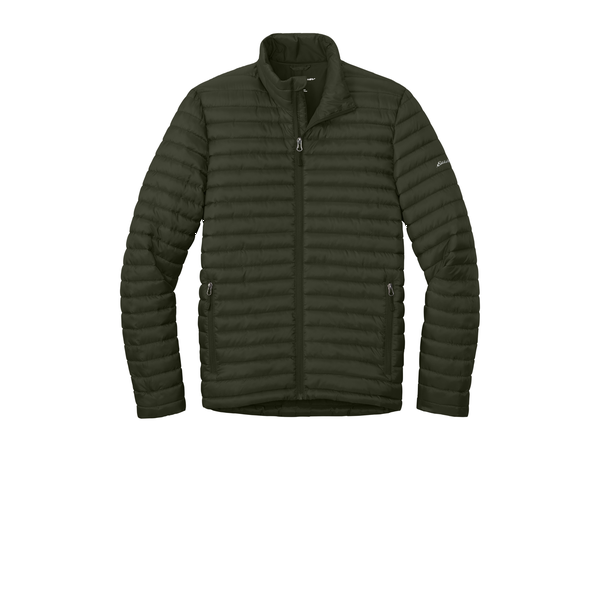 Eddie Bauer® Packable Quilted Polyester Ripstop Men's Full-Zip Jacket
