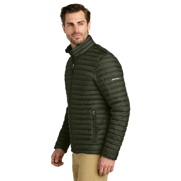 Eddie Bauer® Packable Quilted Polyester Ripstop Men's Full-Zip Jacket