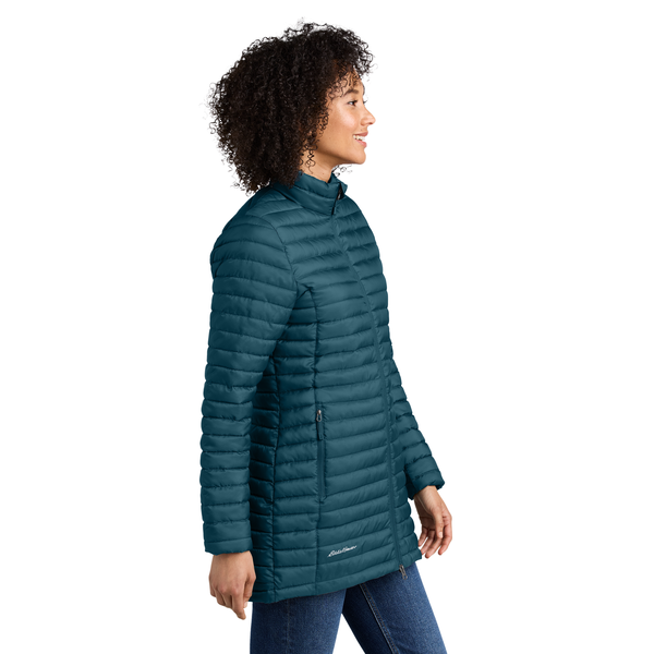 Eddie Bauer® Packable Quilted Polyester Ripstop Ladies' Full-Zip Jacket