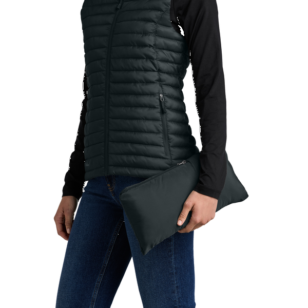 Eddie Bauer® Packable Quilted Polyester Ripstop Ladies' Full-Zip Jacket
