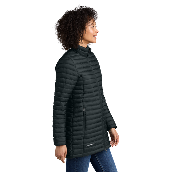Eddie Bauer® Packable Quilted Polyester Ripstop Ladies' Full-Zip Jacket