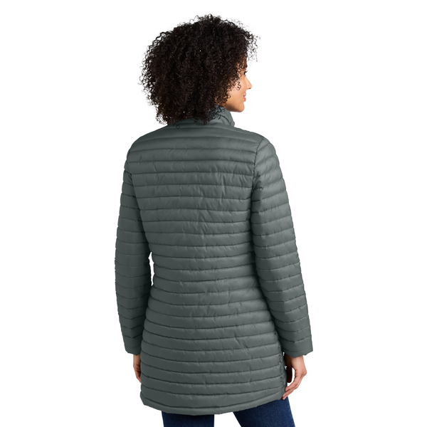 Eddie Bauer® Packable Quilted Polyester Ripstop Ladies' Full-Zip Jacket