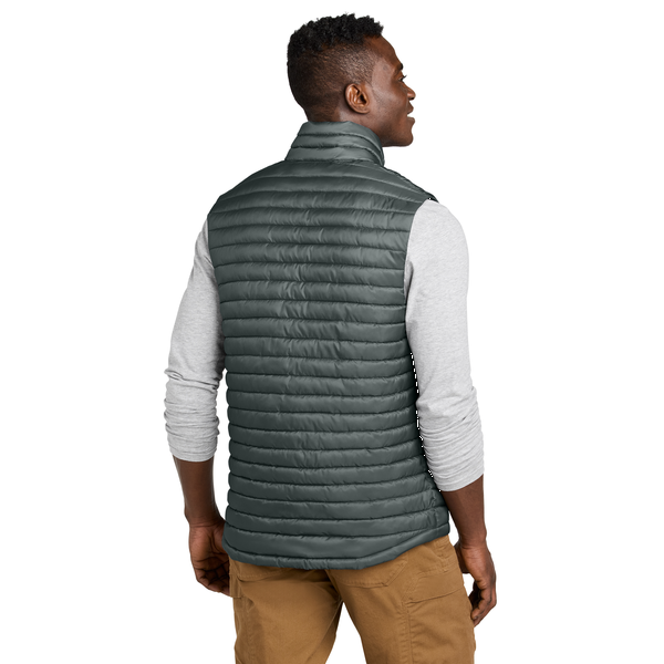 Eddie Bauer® Packable Quilted Polyester Ripstop Men's Vest