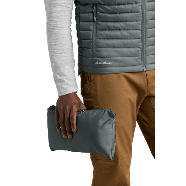 Eddie Bauer® Packable Quilted Polyester Ripstop Men's Vest
