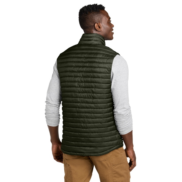 Eddie Bauer® Packable Quilted Polyester Ripstop Men's Vest