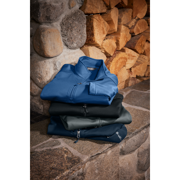 Eddie Bauer® Smooth Mid Layer Recycled Poly Fleece Men's 1/2 Zip