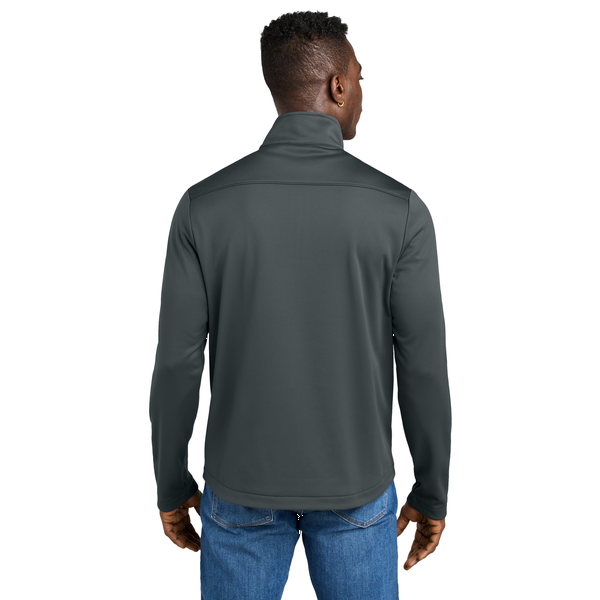 Eddie Bauer® Smooth Mid Layer Recycled Poly Fleece Men's 1/2 Zip
