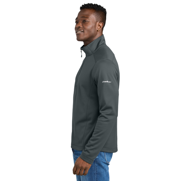 Eddie Bauer® Smooth Mid Layer Recycled Poly Fleece Men's 1/2 Zip