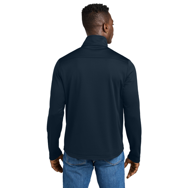Eddie Bauer® Smooth Mid Layer Recycled Poly Fleece Men's 1/2 Zip