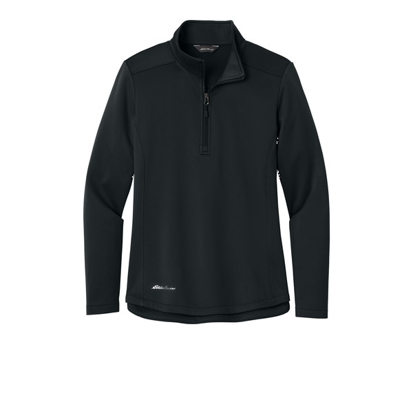 Eddie Bauer® Smooth Mid Layer Recycled Poly Fleece Ladies' 1/2 Zip
