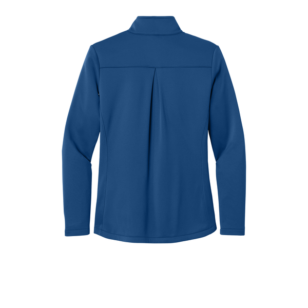 Eddie Bauer® Smooth Mid Layer Recycled Poly Fleece Ladies' 1/2 Zip