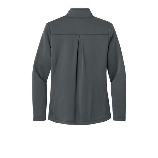 Eddie Bauer® Smooth Mid Layer Recycled Poly Fleece Ladies' 1/2 Zip