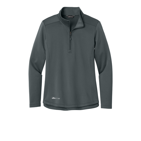 Eddie Bauer® Smooth Mid Layer Recycled Poly Fleece Ladies' 1/2 Zip