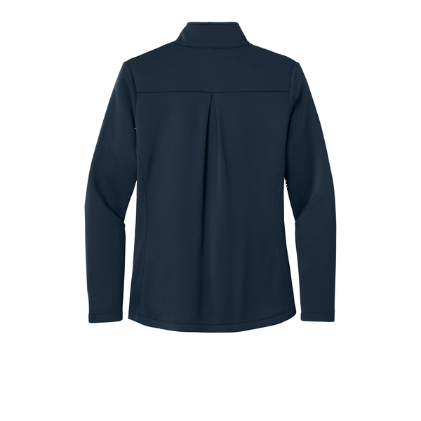 Eddie Bauer® Smooth Mid Layer Recycled Poly Fleece Ladies' 1/2 Zip