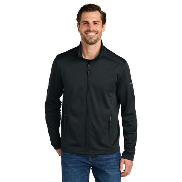 Eddie Bauer® Smooth Mid Layer Recycled Poly Fleece Men's Full Zip