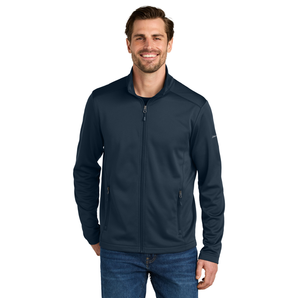 Eddie Bauer® Smooth Mid Layer Recycled Poly Fleece Men's Full Zip