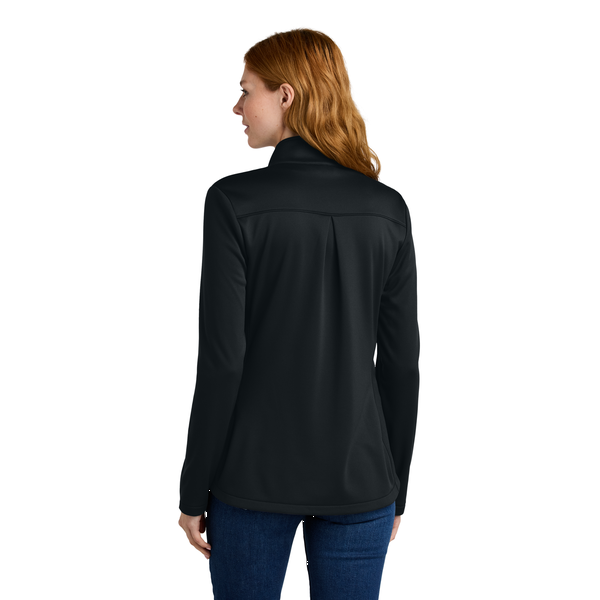Eddie Bauer® Smooth Mid Layer Recycled Poly Fleece Ladies' Full Zip