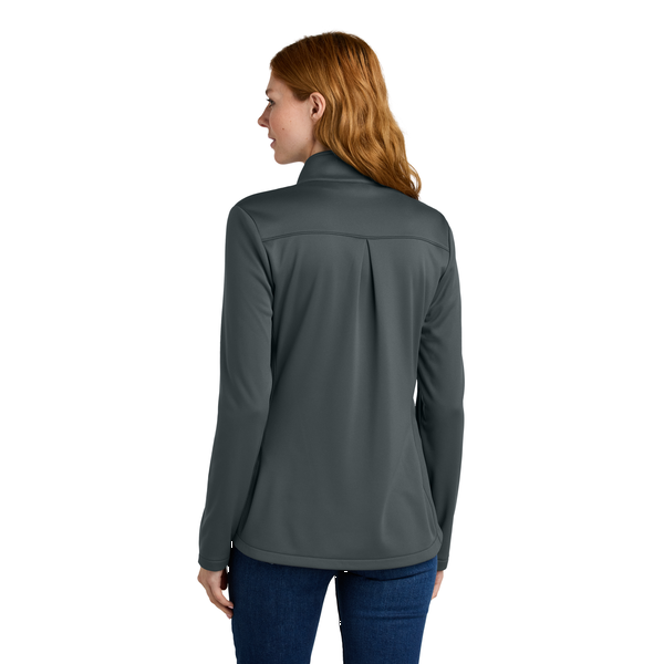 Eddie Bauer® Smooth Mid Layer Recycled Poly Fleece Ladies' Full Zip