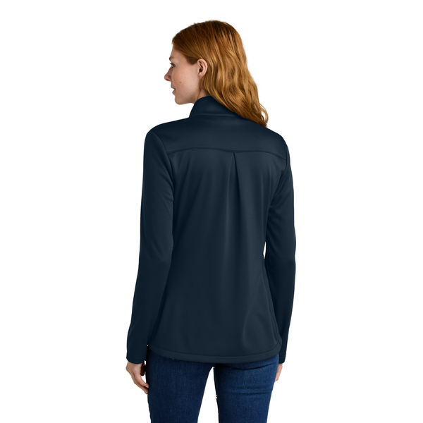 Eddie Bauer® Smooth Mid Layer Recycled Poly Fleece Ladies' Full Zip