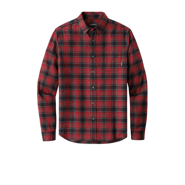 Eddie Bauer® Long Sleeve Favorite Flannel Plaid Men's Shirt