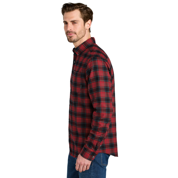 Eddie Bauer® Long Sleeve Favorite Flannel Plaid Men's Shirt