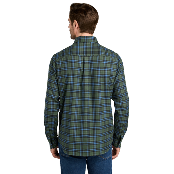 Eddie Bauer® Long Sleeve Favorite Flannel Plaid Men's Shirt