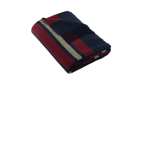 Brooks Brothers® Heritage Poly/Wool Blanket, 50" x 60"