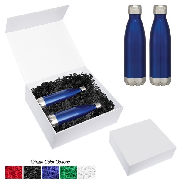 Swiggy Stainless Steel Bottle Gift Set, 16 oz.