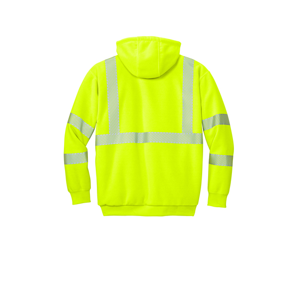 Carhartt® ANSI 107 Class 3 Lined Polyester Men's Full-Zip Sweatshirt