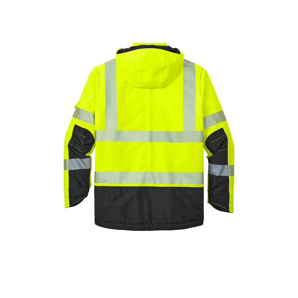 Carhartt® ANSI 107 Class 3 Waterproof Heavyweight Polyester Men's Insulated Jacket