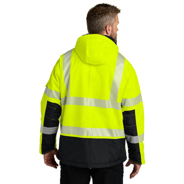Carhartt® ANSI 107 Class 3 Waterproof Heavyweight Polyester Men's Insulated Jacket
