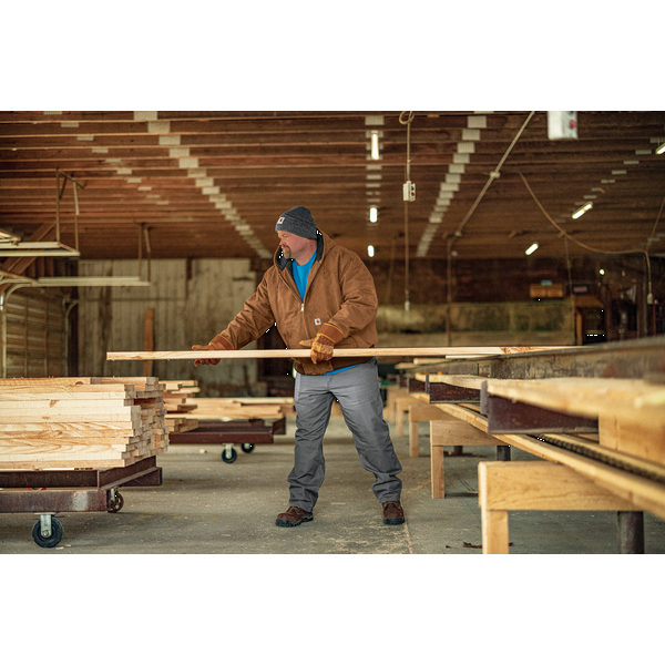 Carhartt® Quilted Flannel-Lined Duck Active Men's Jacket