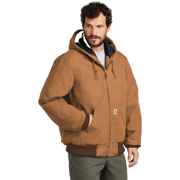 Carhartt® Quilted Flannel-Lined Duck Active Men's Jacket