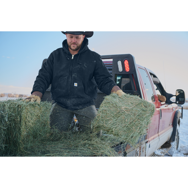 Carhartt® Quilted Flannel-Lined Duck Active Men's Jacket