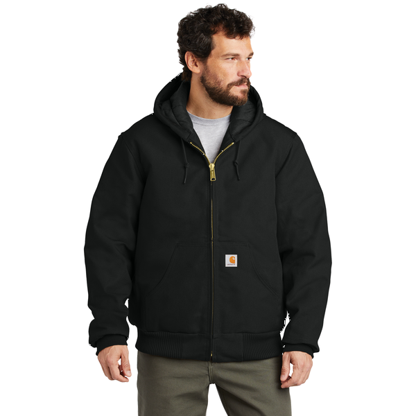 Carhartt® Quilted Flannel-Lined Duck Active Men's Tall Jacket