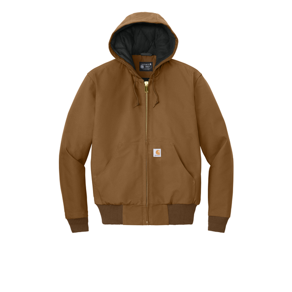 Carhartt® Quilted Flannel-Lined Duck Active Men's Tall Jacket