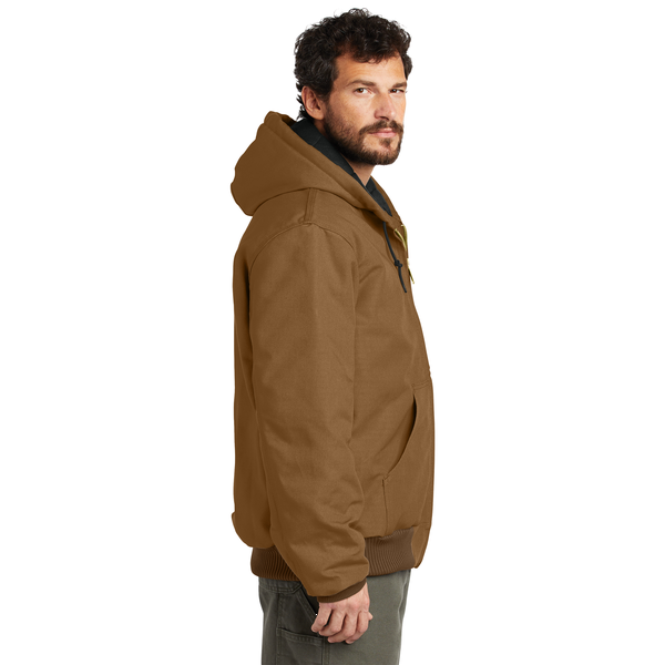 Carhartt® Quilted Flannel-Lined Duck Active Men's Tall Jacket