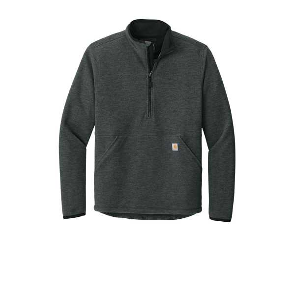 Carhartt® Textured 1/2 Zip Polyester Fleece Men's Jacket