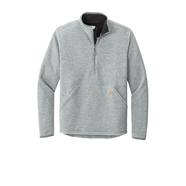 Carhartt® Textured 1/2 Zip Polyester Fleece Men's Jacket