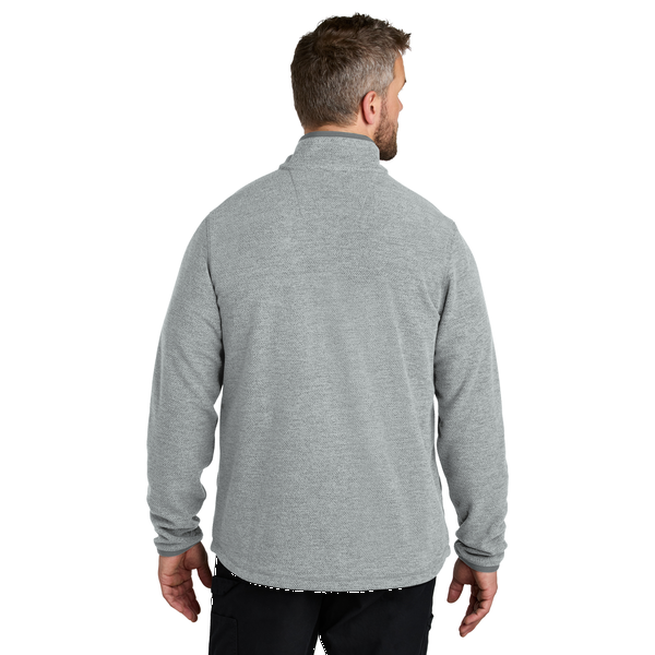 Carhartt® Textured 1/2 Zip Polyester Fleece Men's Jacket