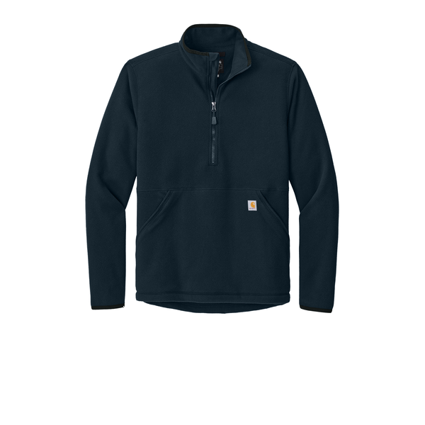 Carhartt® Textured 1/2 Zip Polyester Fleece Men's Jacket