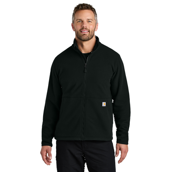 Carhartt® Textured Full-Zip Polyester Fleece Men's Jacket