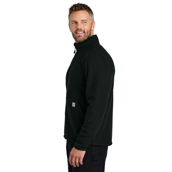 Carhartt® Textured Full-Zip Polyester Fleece Men's Jacket