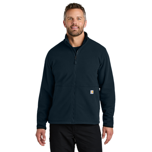 Carhartt® Textured Full-Zip Polyester Fleece Men's Jacket