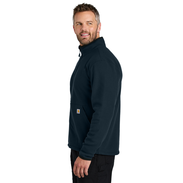 Carhartt® Textured Full-Zip Polyester Fleece Men's Jacket