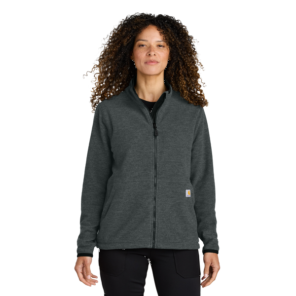 Carhartt® Textured Full-Zip Polyester Fleece Ladies' Jacket