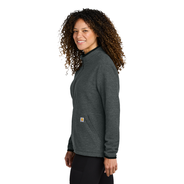 Carhartt® Textured Full-Zip Polyester Fleece Ladies' Jacket