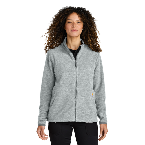 Carhartt® Textured Full-Zip Polyester Fleece Ladies' Jacket