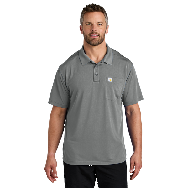 Carhartt® Force® Polyester Snag Resistant Men's Pocket Polo